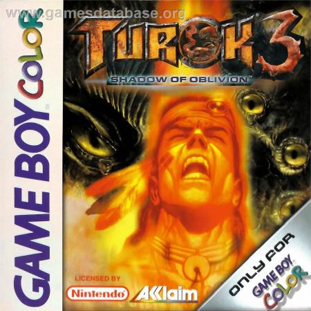 Cover Turok 3 - Shadow of Oblivion for Game Boy Color